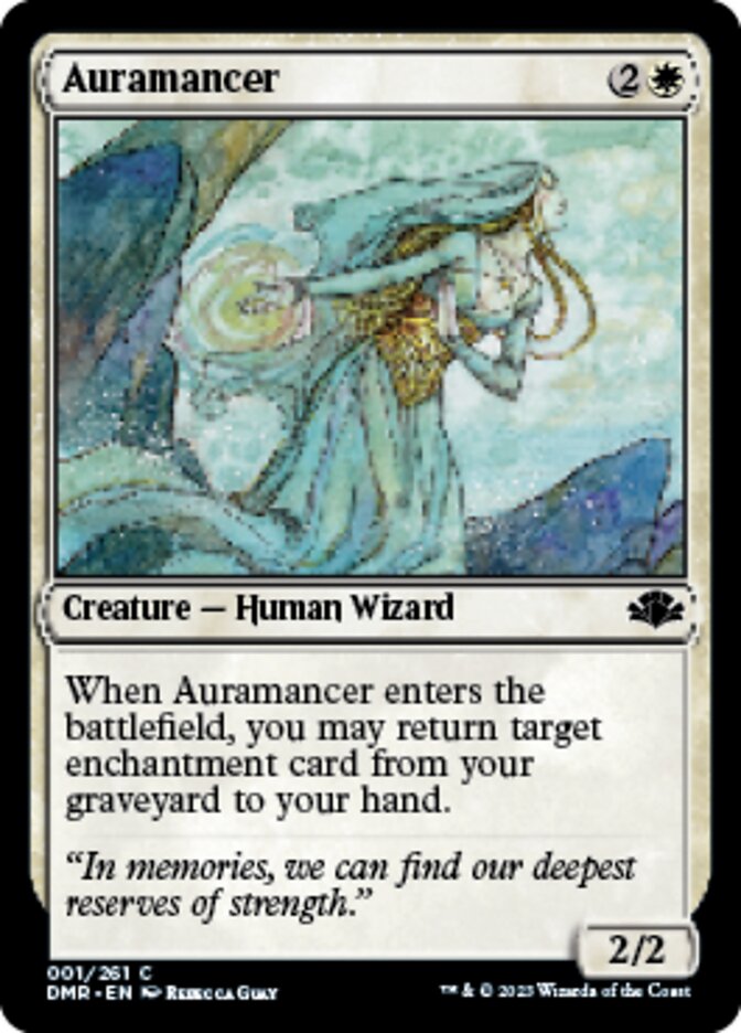 Auramancer [Dominaria Remastered] | Game Master's Emporium (The New GME)