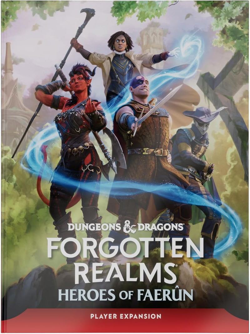 D&D Dungeons & Dragons Forgotten Realms Heroes of Faerun  Reg Cvr | Game Master's Emporium (The New GME)