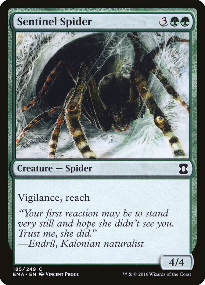 Sentinel Spider [Eternal Masters] | Game Master's Emporium (The New GME)