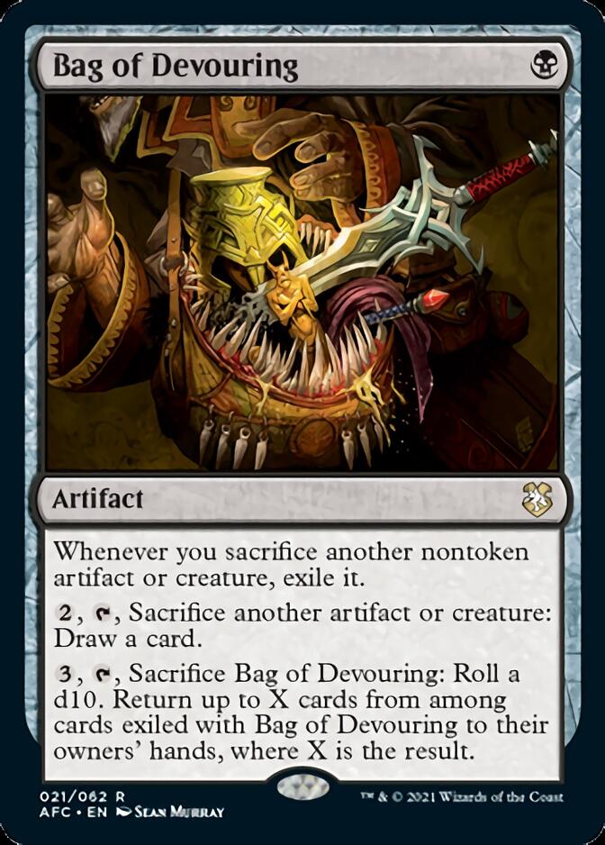 Bag of Devouring [Dungeons & Dragons: Adventures in the Forgotten Realms Commander] | Game Master's Emporium (The New GME)