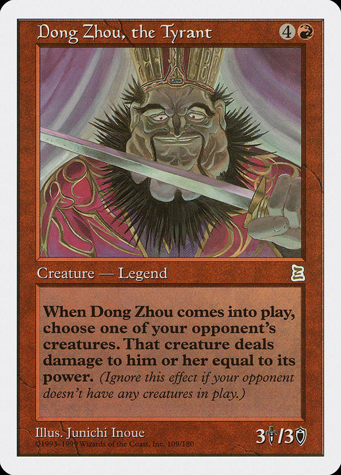 Dong Zhou, the Tyrant [Portal Three Kingdoms] | Game Master's Emporium (The New GME)