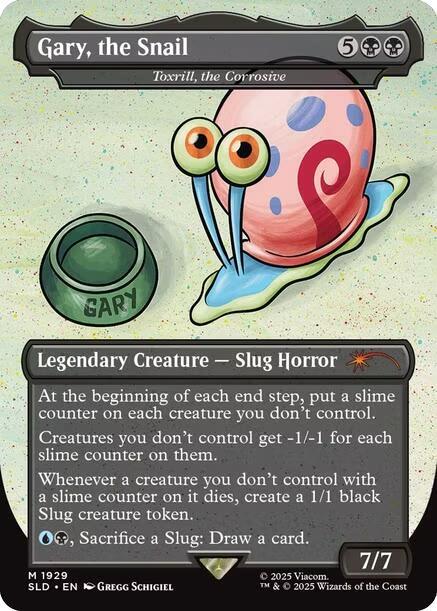 Gary, the Snail - Toxrill, the Corrosive [Secret Lair Drop Series] | Game Master's Emporium (The New GME)