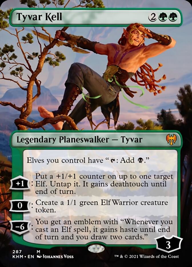 Tyvar Kell (Borderless) [Kaldheim] | Game Master's Emporium (The New GME)
