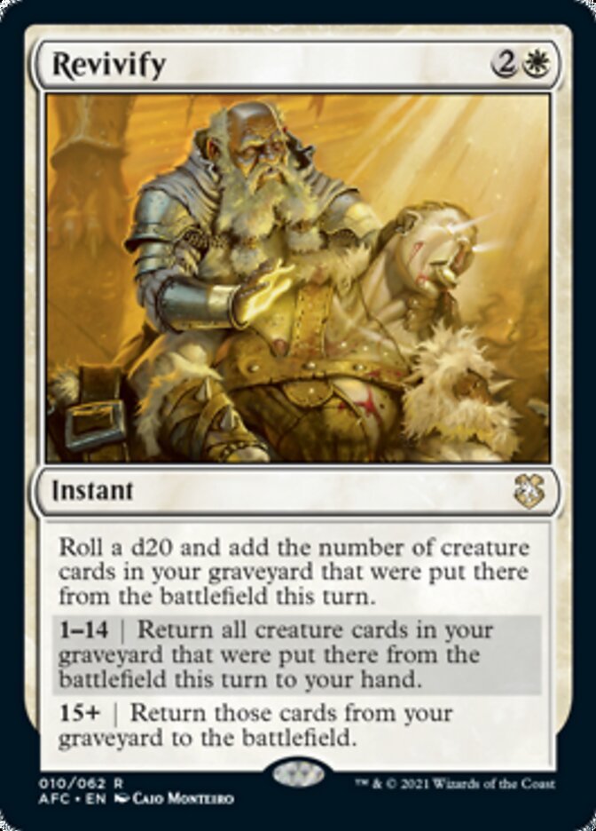 Revivify [Dungeons & Dragons: Adventures in the Forgotten Realms Commander] | Game Master's Emporium (The New GME)