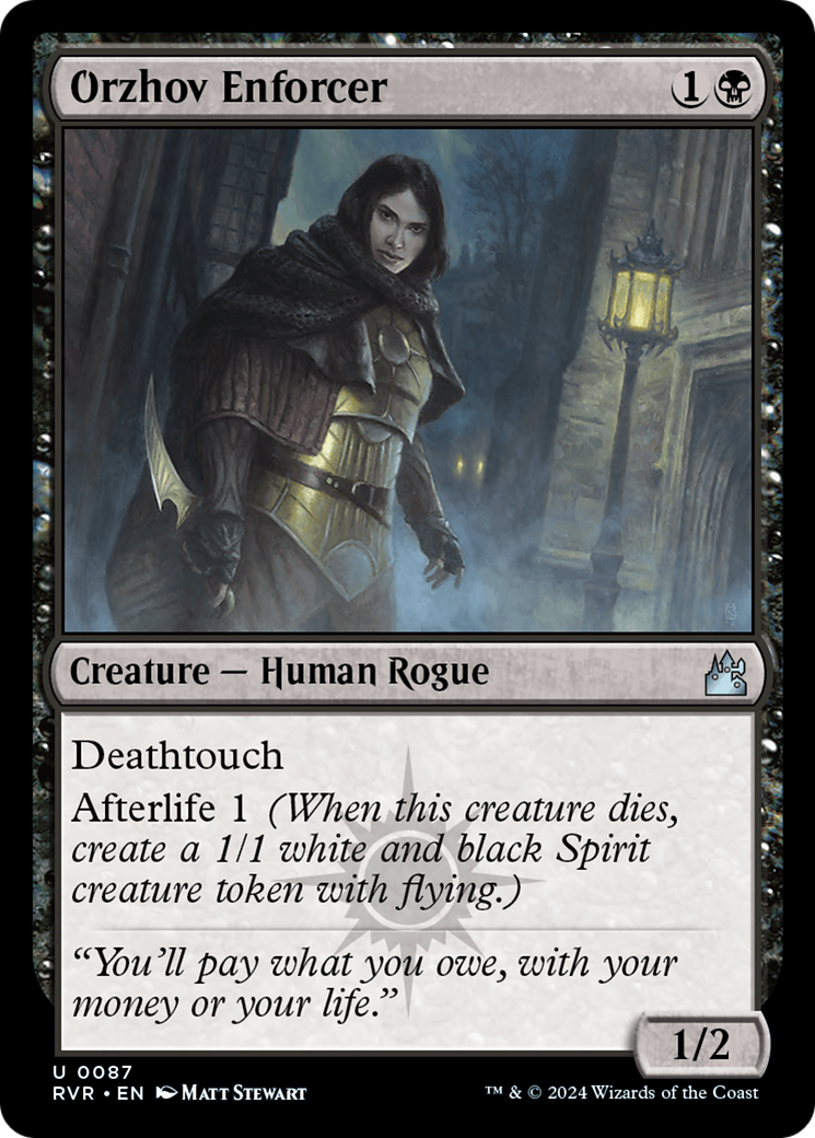 Orzhov Enforcer [Ravnica Remastered] | Game Master's Emporium (The New GME)