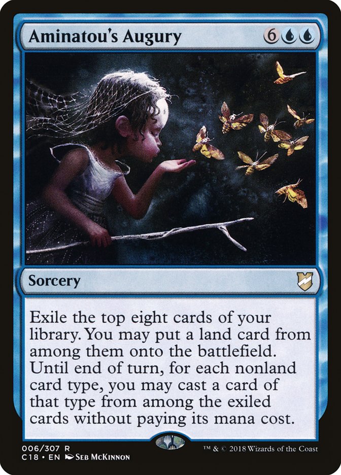 Aminatou's Augury [Commander 2018] | Game Master's Emporium (The New GME)