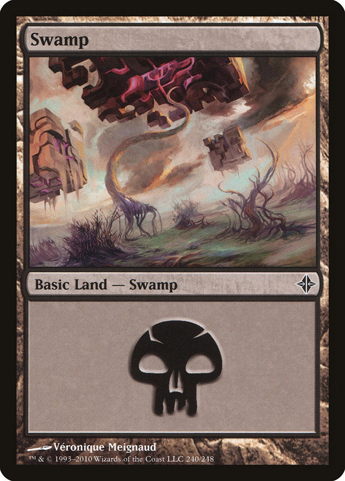 Swamp (240) [Rise of the Eldrazi] | Game Master's Emporium (The New GME)