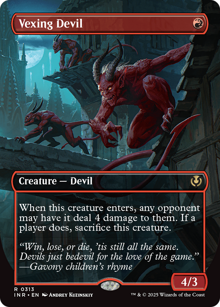 Vexing Devil [Innistrad Remastered] | Game Master's Emporium (The New GME)