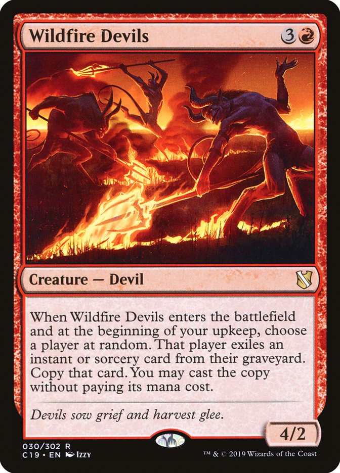 Wildfire Devils [Commander 2019] | Game Master's Emporium (The New GME)