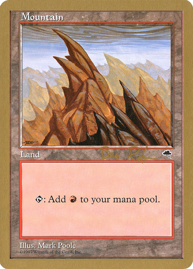 Mountain (br346) (Ben Rubin) [World Championship Decks 1998] | Game Master's Emporium (The New GME)