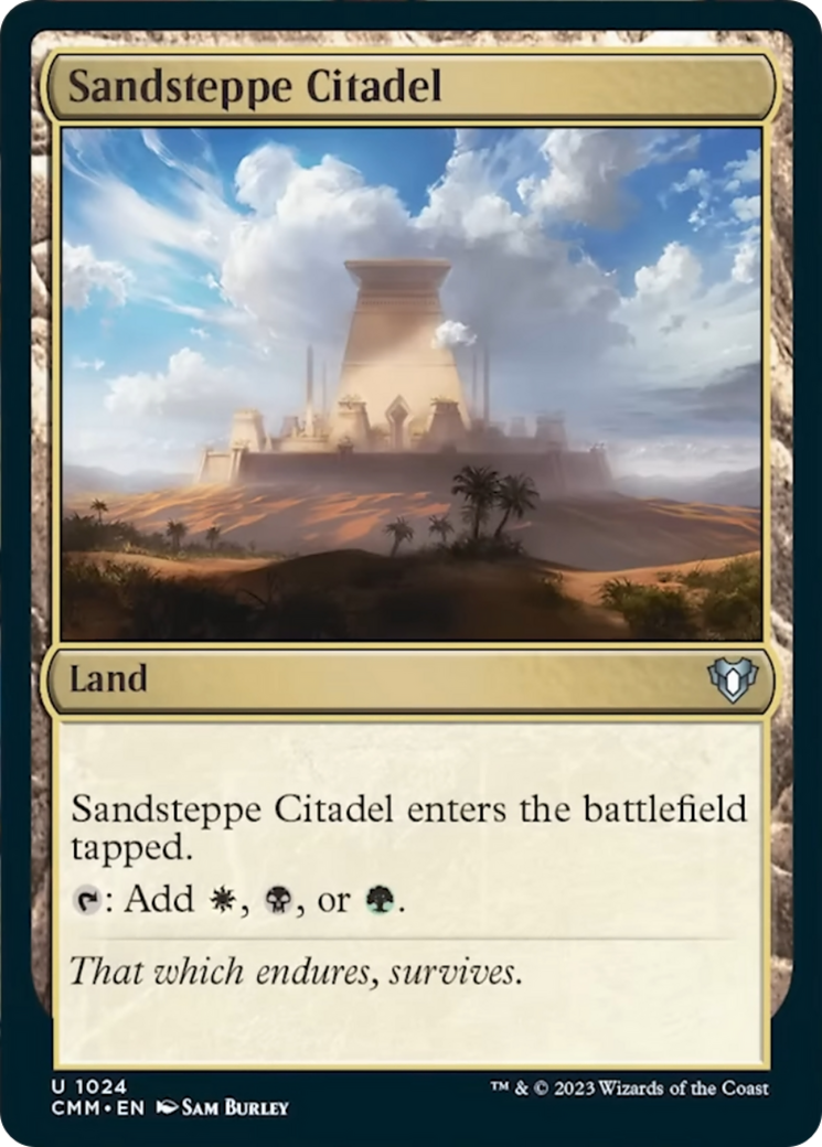 Sandsteppe Citadel [Commander Masters] | Game Master's Emporium (The New GME)