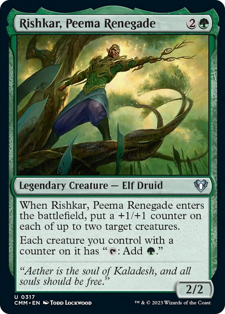 Rishkar, Peema Renegade [Commander Masters] | Game Master's Emporium (The New GME)
