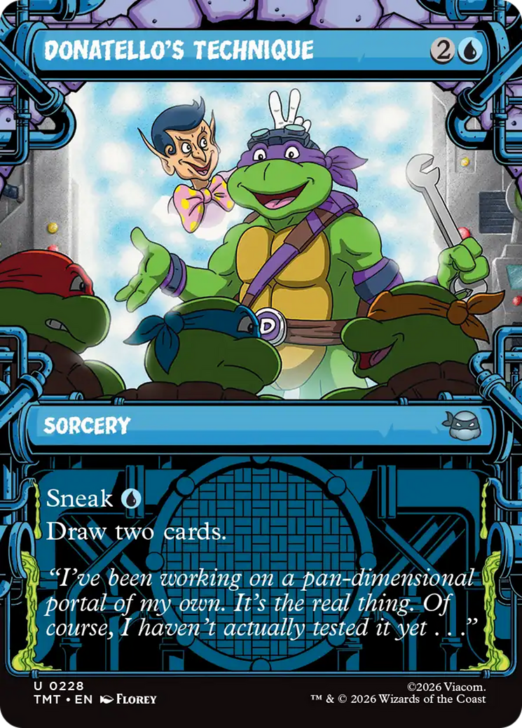 Donatello's Technique (Showcase) [Teenage Mutant Ninja Turtles] | Game Master's Emporium (The New GME)