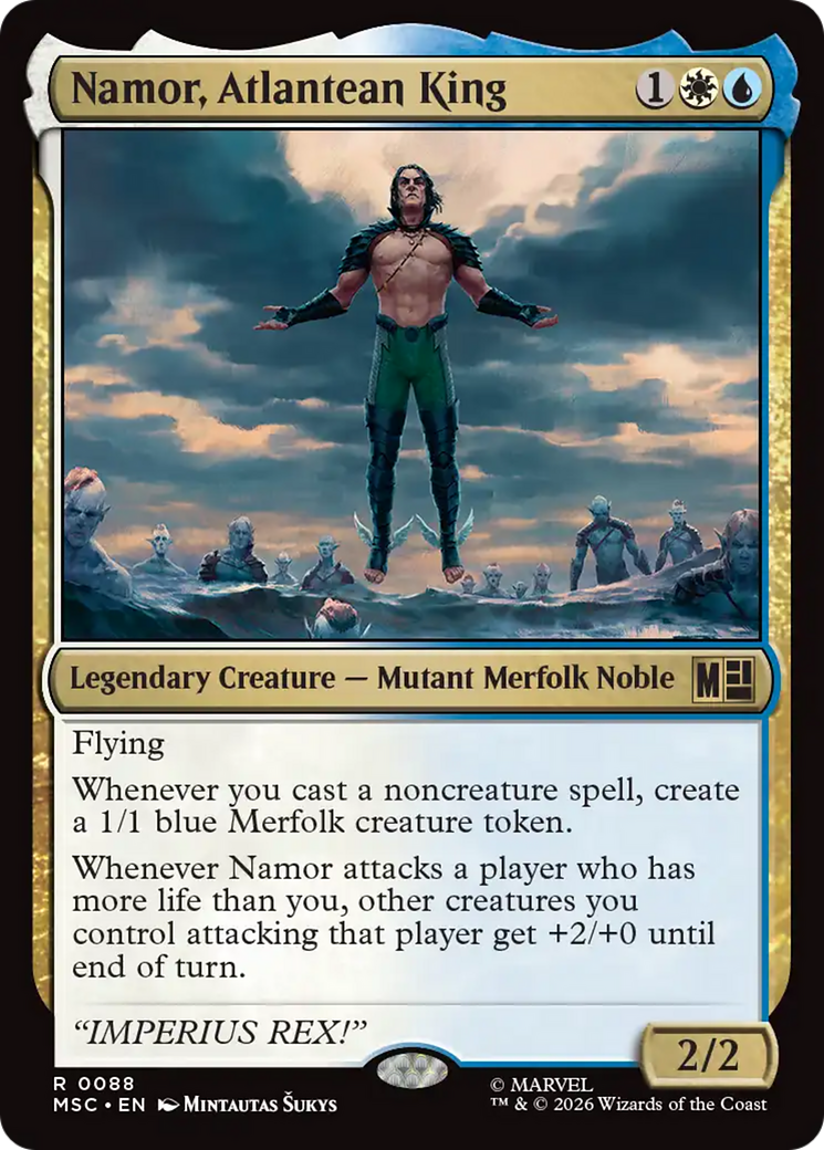 Namor, Atlantean King [Marvel Super Heroes Commander] | Game Master's Emporium (The New GME)