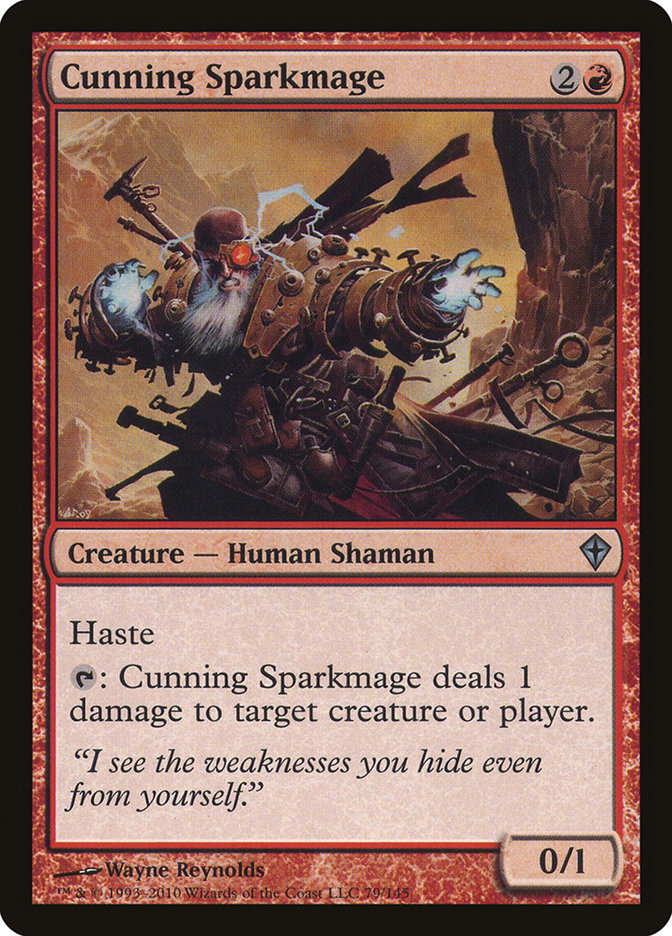 Cunning Sparkmage [Worldwake] | Game Master's Emporium (The New GME)
