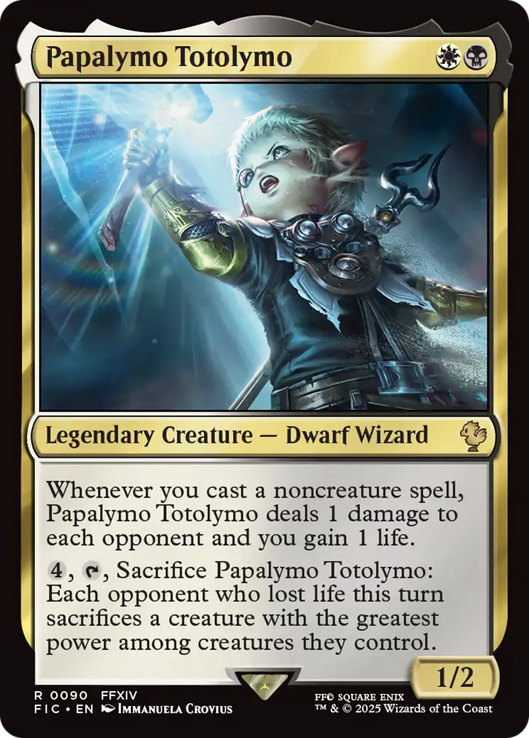 Papalymo Totolymo [FINAL FANTASY Commander] | Game Master's Emporium (The New GME)
