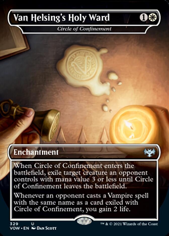 Circle of Confinement - Van Helsing's Holy Ward [Innistrad: Crimson Vow] | Game Master's Emporium (The New GME)