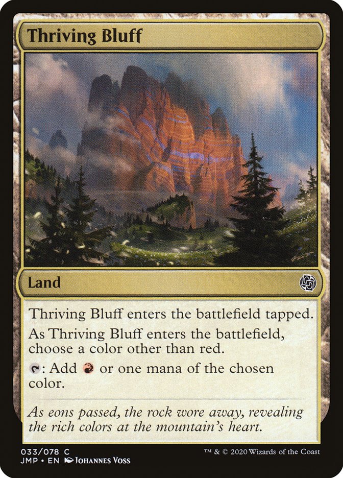 Thriving Bluff [Jumpstart] | Game Master's Emporium (The New GME)