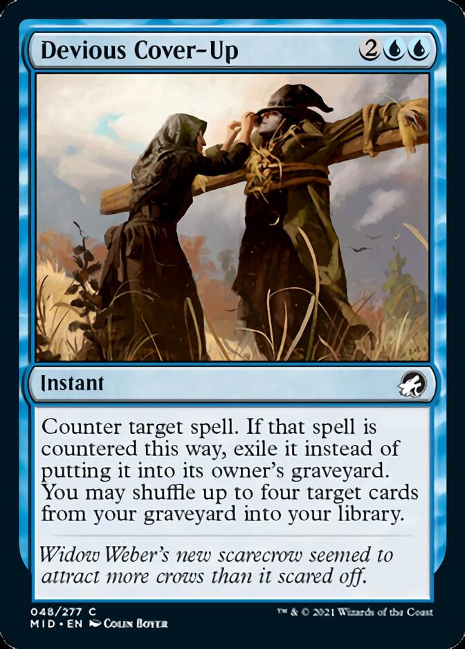 Devious Cover-Up [Innistrad: Midnight Hunt] | Game Master's Emporium (The New GME)