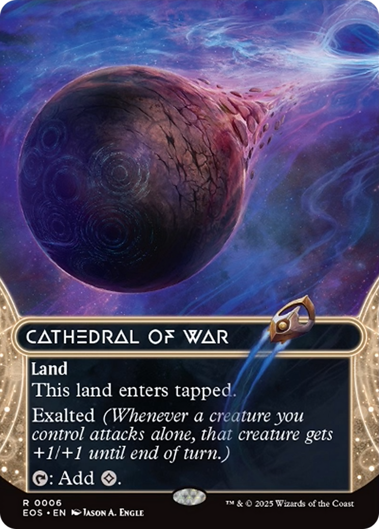 Cathedral of War (0006) (Borderless) [Edge of Eternities: Stellar Sights] | Game Master's Emporium (The New GME)