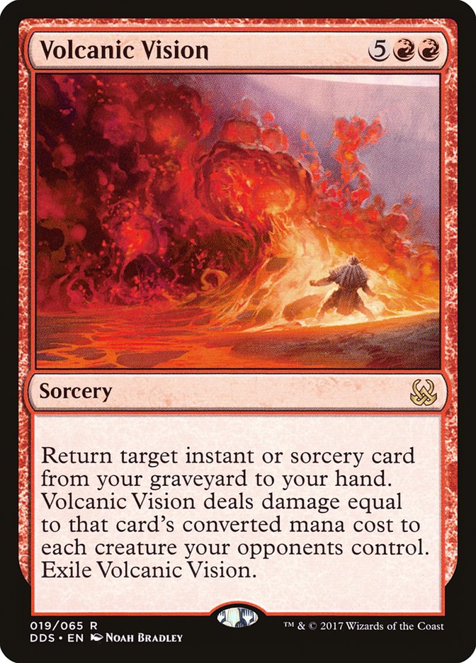 Volcanic Vision [Duel Decks: Mind vs. Might] | Game Master's Emporium (The New GME)