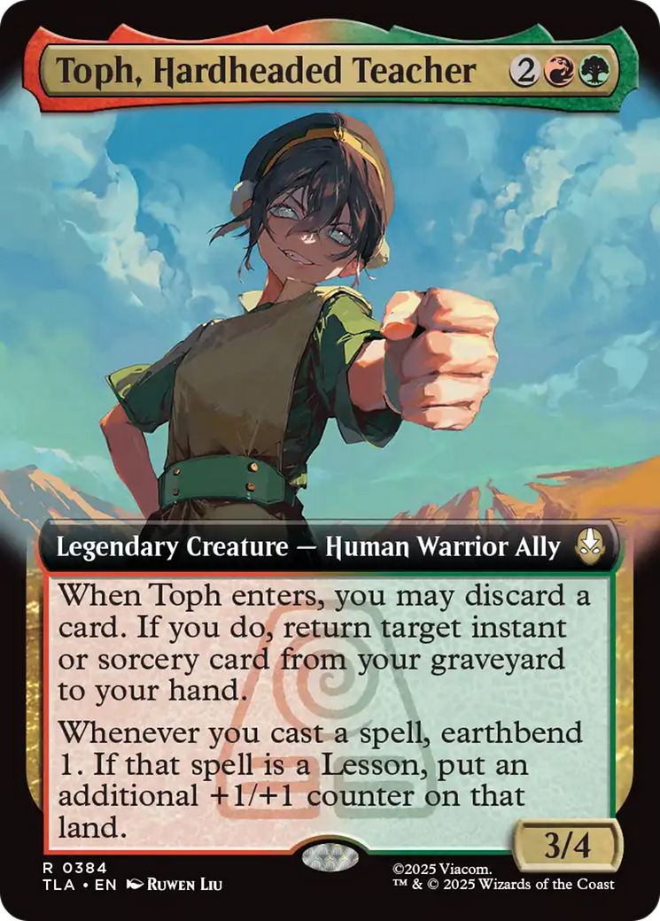 Toph, Hardheaded Teacher (Extended Art) [Avatar: The Last Airbender] | Game Master's Emporium (The New GME)