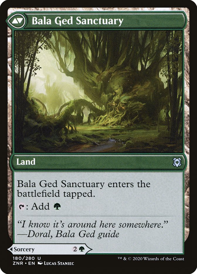 Bala Ged Recovery // Bala Ged Sanctuary [Zendikar Rising] | Game Master's Emporium (The New GME)