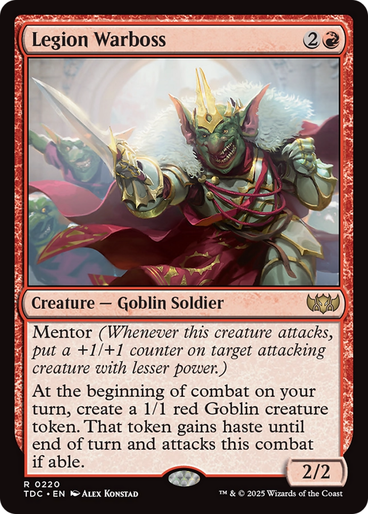 Legion Warboss [Tarkir: Dragonstorm Commander] | Game Master's Emporium (The New GME)