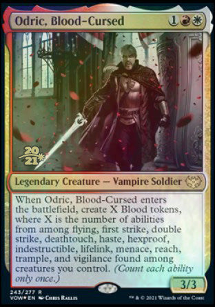 Odric, Blood-Cursed [Innistrad: Crimson Vow Prerelease Promos] | Game Master's Emporium (The New GME)