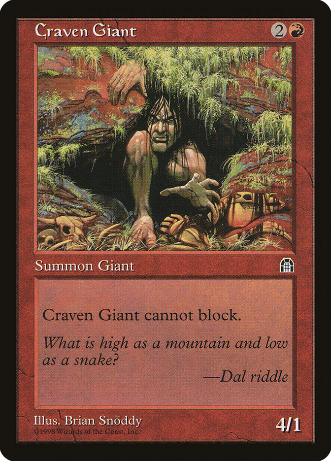 Craven Giant [Stronghold] | Game Master's Emporium (The New GME)