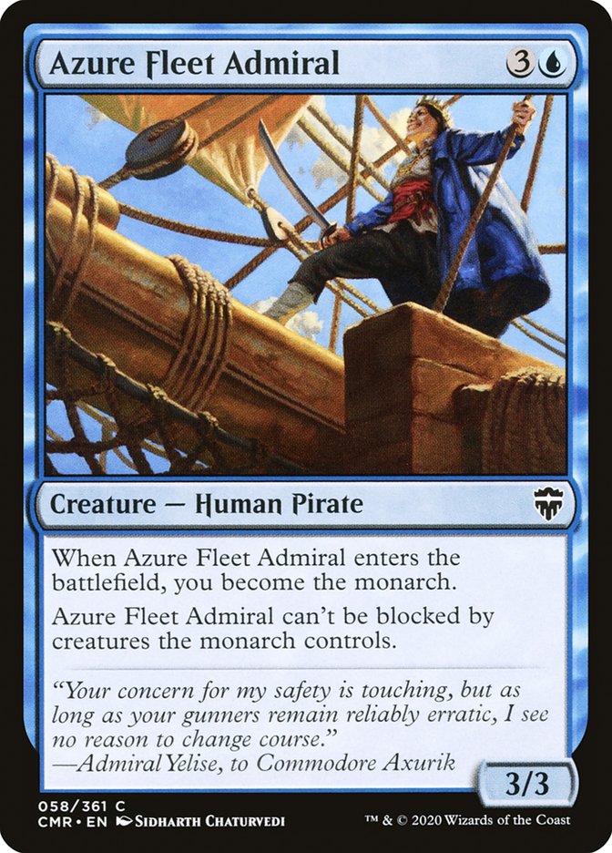 Azure Fleet Admiral [Commander Legends] | Game Master's Emporium (The New GME)