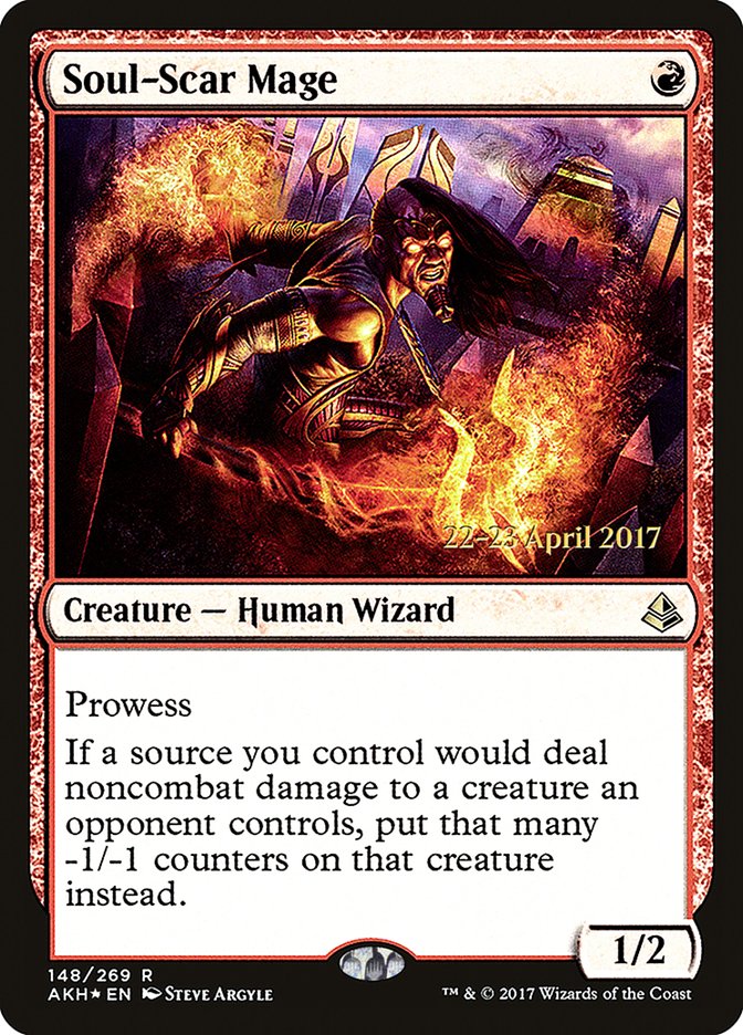 Soul-Scar Mage [Amonkhet Prerelease Promos] | Game Master's Emporium (The New GME)