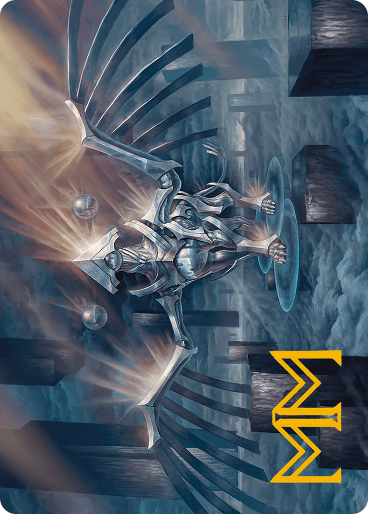Sphinx of the Revelation Art Card (Gold-Stamped Signature) [Modern Horizons 3 Art Series] | Game Master's Emporium (The New GME)