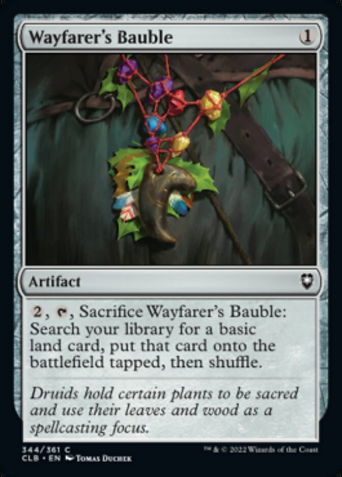 Wayfarer's Bauble [Commander Legends: Battle for Baldur's Gate] | Game Master's Emporium (The New GME)