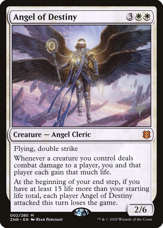 Angel of Destiny (Promo Pack) [Zendikar Rising Promos] | Game Master's Emporium (The New GME)