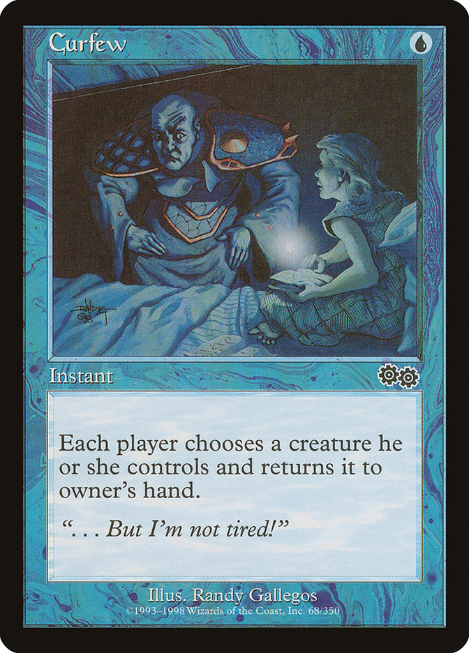 Curfew [Urza's Saga] | Game Master's Emporium (The New GME)