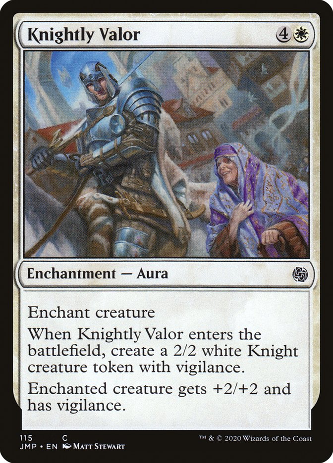 Knightly Valor [Jumpstart] | Game Master's Emporium (The New GME)