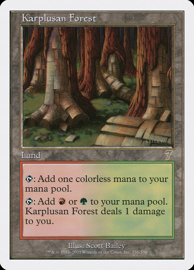 Karplusan Forest [Seventh Edition] | Game Master's Emporium (The New GME)