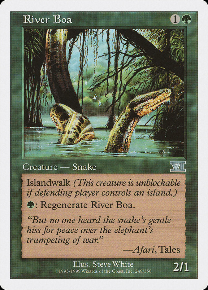 River Boa [Classic Sixth Edition] | Game Master's Emporium (The New GME)