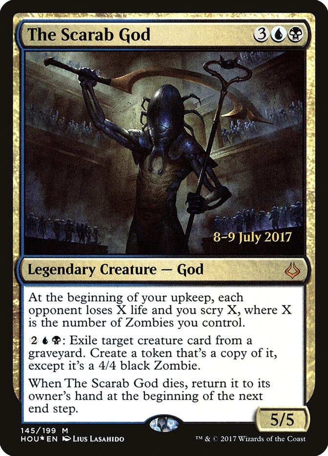 The Scarab God [Hour of Devastation Prerelease Promos] | Game Master's Emporium (The New GME)