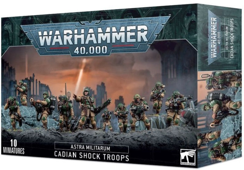 Astra Militarum  Cadian Shock Troops | Game Master's Emporium (The New GME)