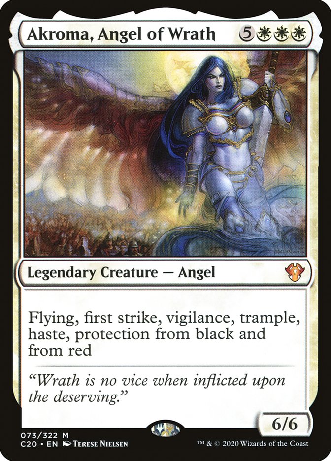 Akroma, Angel of Wrath [Commander 2020] | Game Master's Emporium (The New GME)