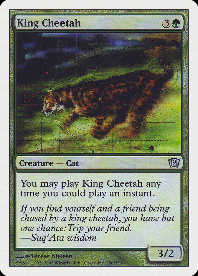 King Cheetah [Ninth Edition] | Game Master's Emporium (The New GME)