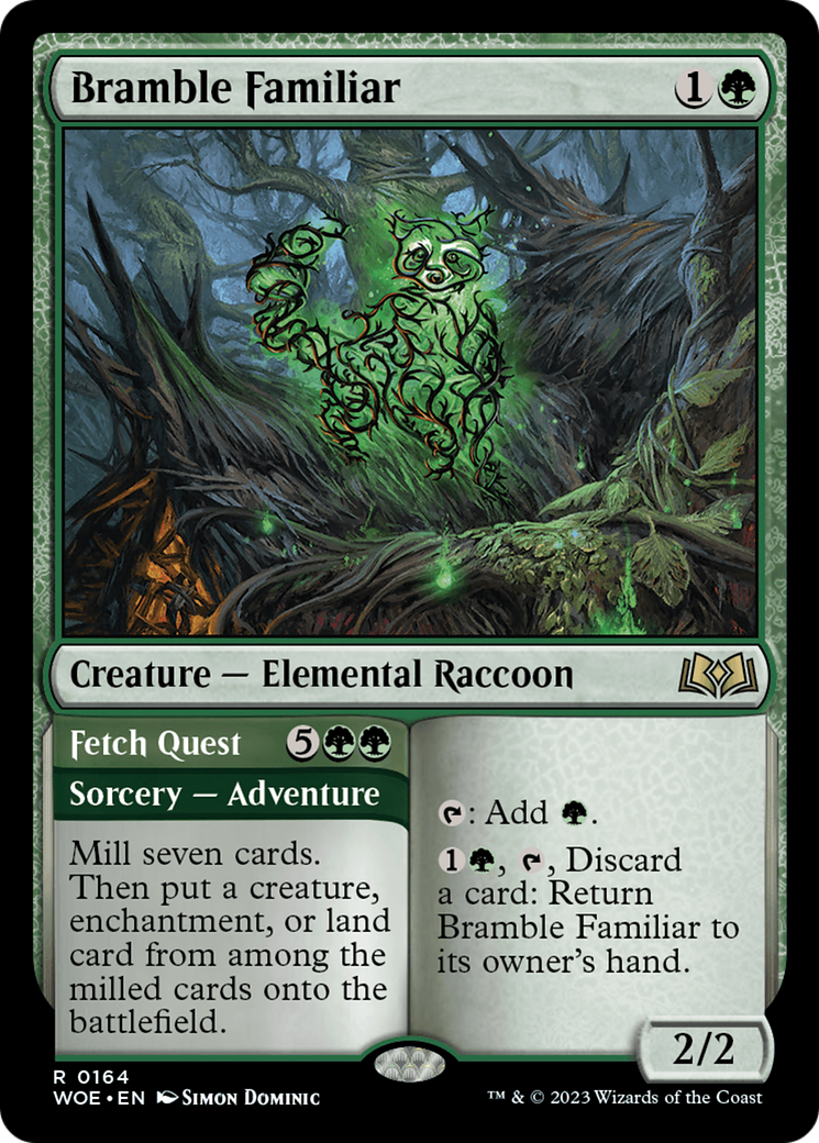 Bramble Familiar // Fetch Quest [Wilds of Eldraine] | Game Master's Emporium (The New GME)