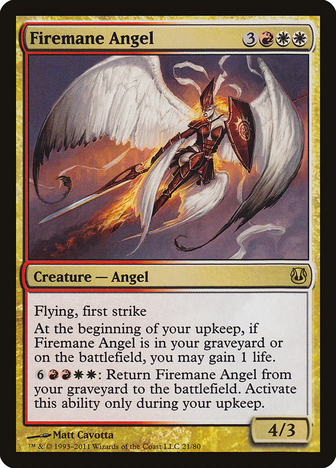 Firemane Angel [Duel Decks: Ajani vs. Nicol Bolas] | Game Master's Emporium (The New GME)