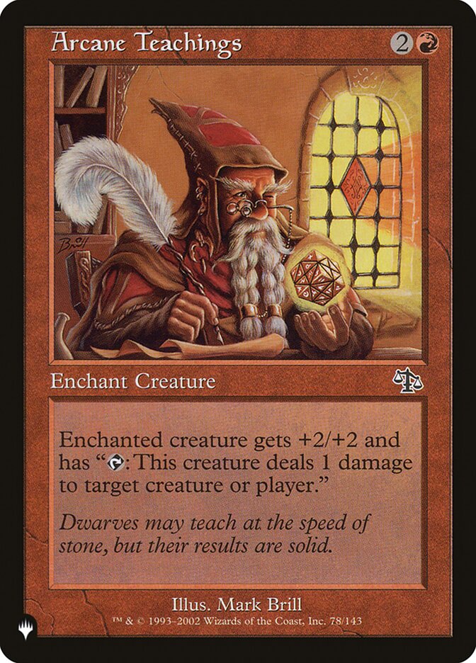 Arcane Teachings [The List] | Game Master's Emporium (The New GME)