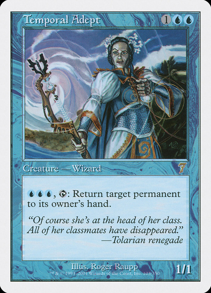 Temporal Adept [Seventh Edition] | Game Master's Emporium (The New GME)