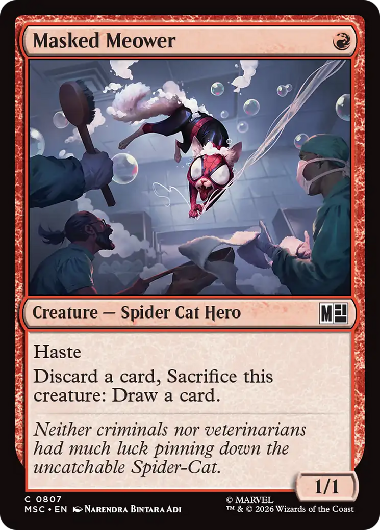 Masked Meower [Marvel Super Heroes Commander] | Game Master's Emporium (The New GME)