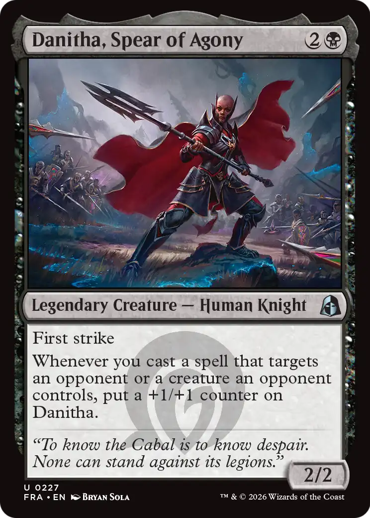 Danitha, Spear of Agony [Reality Fracture] | Game Master's Emporium (The New GME)