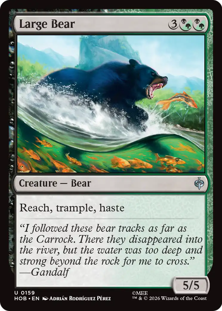 Large Bear [The Hobbit] | Game Master's Emporium (The New GME)